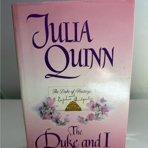 The Duke and I Julia Quinn BCE 2000 Vintage Book Club Hardcover Bridgerton
